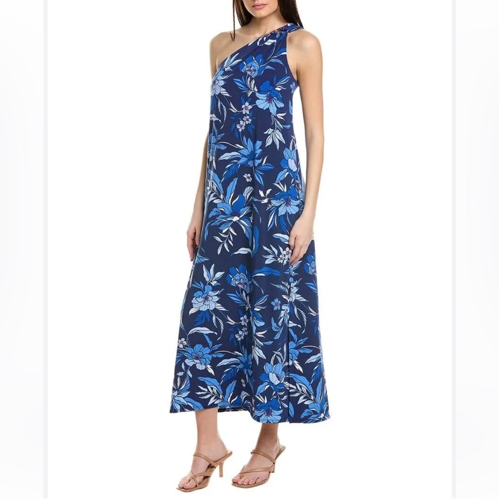 Tommy Bahama small Floral Blue Maxi Dress